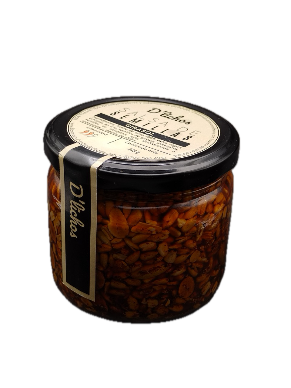 Frasco de Salsa de Semillas de Girasol D'lichos